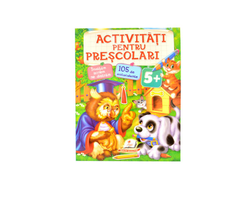 Activitati pentru prescolari 5+ N*4717 (20X25,5)