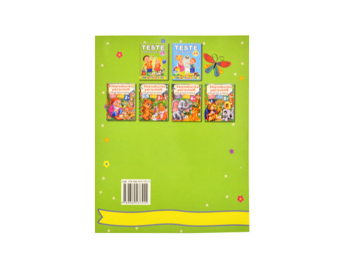 Teste pentru copii 2-4 ani. +100 autocolante N*7555 (20X25,5)