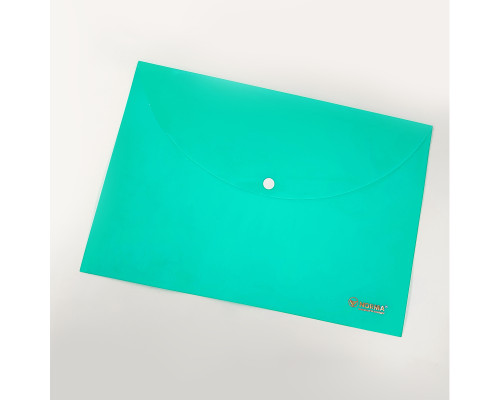 Папка с кнопкой А4 Norma зеленая 5102 - 04 (12)