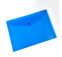 Папка с кнопкой А4 Norma синяя 5102 - 05 (12)