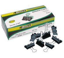 Clipse metalice 19 mm, 12buc. 4-327.4OFFICE