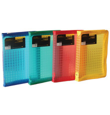 Mapa cu fermuar A5 3 cm., transparenta, asorti, Scholz 5234 (12/120)