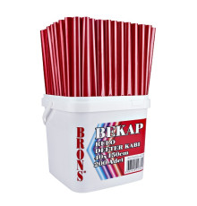 094590 Pelicula pentru ambalare, transparenta, 40x150cm rosu BR-465