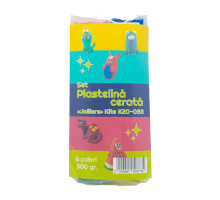 Set plastelina cerata 6culori 300gr) "Jolliers" Kite K20-088 (1/6)