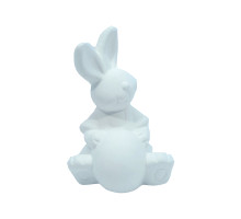 Figurina din gips "Iepure cu ou"