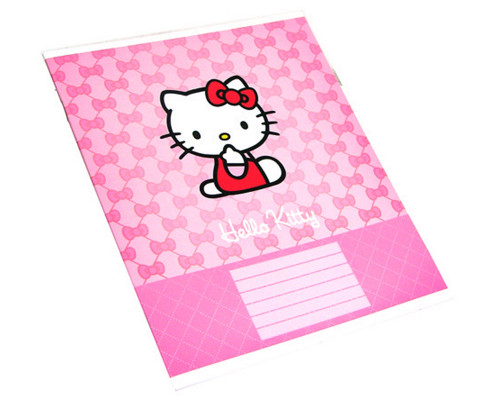 105451 Caiet 12 foi linie + ВД лак Hello Kitty (30)