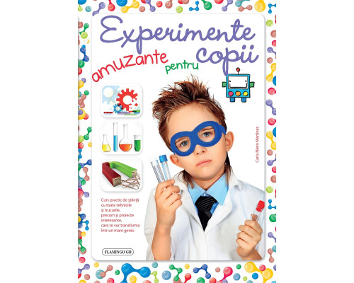 Experimente amuzante pentru copii, Flamingo 116567 C*0423 Experimente amuzante pentru copii, Flamingo 116567 C*0423