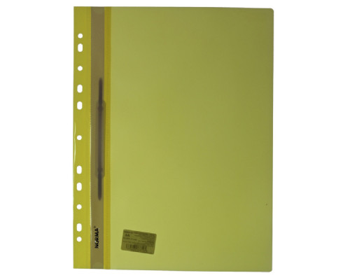 Mapa dosar A4, plastic cu europerforatie Norma 5262-03 galbеna (10/240)