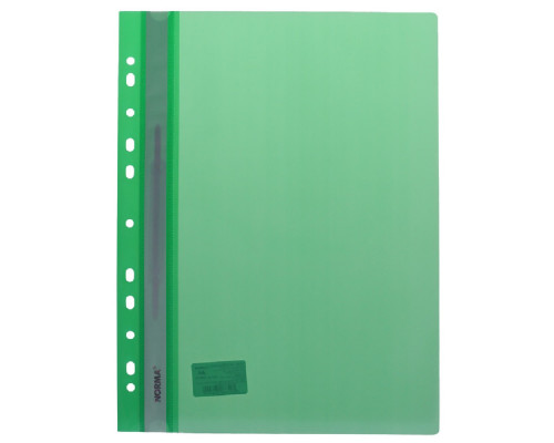 Mapa dosar A4, plastic cu europerforatie Norma 5262-04 verde (10/240)