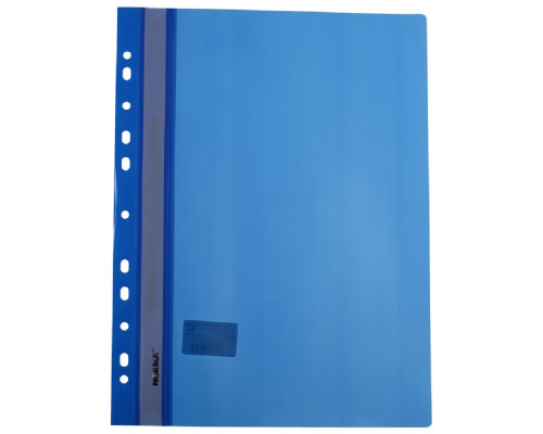 Mapa dosar A4, plastic cu europerforatie Norma 5262-06 albastra (10/240)