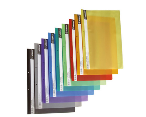 Папка скорошиватель с перфор. A4 Norma 5262-12 фиолетовая (10/240)