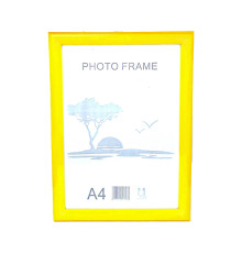 Rama foto A4 21*30 cu suport galben 20-01-08 CM*8988