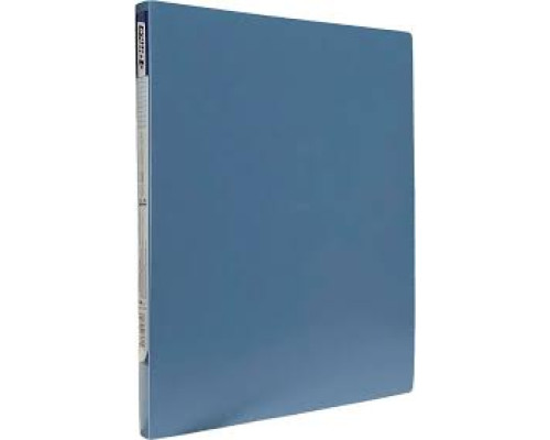 Папка-скорошиватель с карманом A4, 500мкн., син., 4Office 4-213-06 (20)