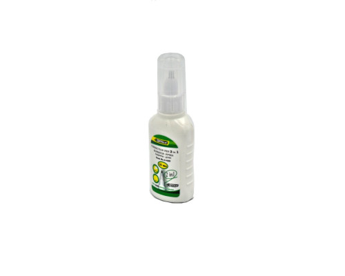 Corector2 in 1, cu virf de metal si periuta, 10ml, 4-429, 4OFFICE (12/576)