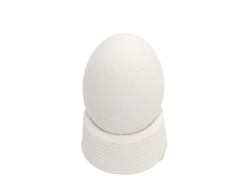 Figurina din gips - ou cu trafaret pe suport Figurina din gips - ou cu trafaret pe suport