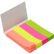 Indecsi colorati din hartie, culori fluorescente,12x50mm 4x50foi Scholz 8071(6/48)