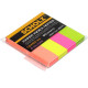 Indecsi colorati din hartie, culori fluorescente,12x50mm 4x50foi Scholz 8071(6/48)