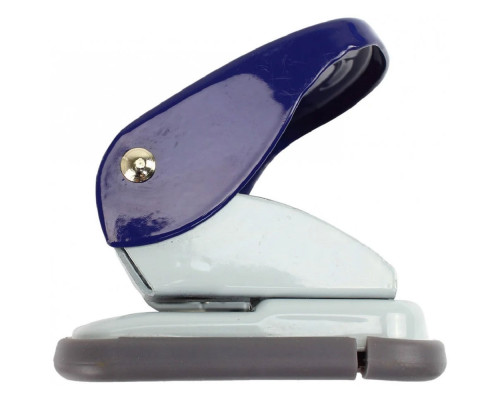 Дырокол пластик. 8см. 20л., синий NORMA 4345 (12)