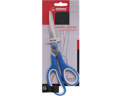 Foarfeca 19 cm cu minere cauciucate, 4220 NORMA (12/144) Foarfeca 19 cm cu minere cauciucate, 4220 NORMA (12/144)