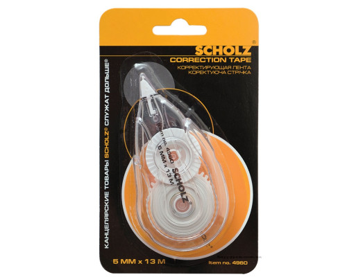 Корректор ленточный 5ммx13м, SCHOLZ 4960 (24)