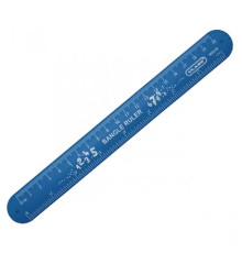 50069 Rigla-bratara plastic, 20 cm, albastra, CLASS 9028-05 (20/400)