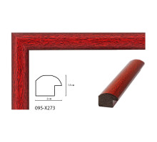 Rama foto A6 10*15 cu suport rosu-maro 20-01-04 CM*8803