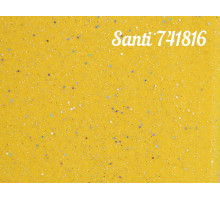 735353 Set Fetru moale cu gliter, galben, (10foi) Santi 741816