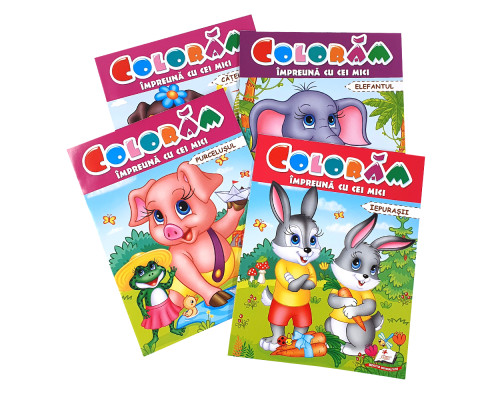 Coloram impreuna cu cei mici "Elefantul" N*9655 (25.5X20)