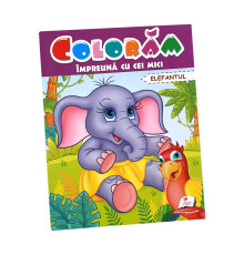 Coloram impreuna cu cei mici "Elefantul" N*9655 (25.5X20)