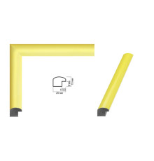Фоторамка A5 15*20 c ножкой-подставкой желтая 20-01-08 CM*8902