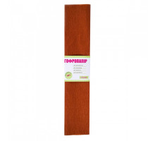 Креп бумага коричневая 110% (50см*200см) 1Вересня 701537 (10/200)