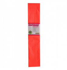 72125 Hartie creponata fluorescent oranj 20% (50cm*200cm) 1Вересня 705396 (10/200)