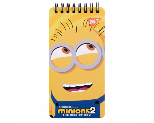 Блокнот 80х160мм, 60л., линия, cпираль, "Minions" YES 151767 (30/60) Блокнот 80х160мм, 60л., линия, cпираль, "Minions" YES 151767 (30/60)