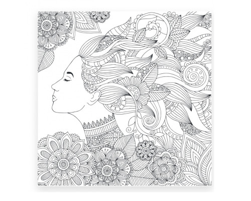 Раскраска антистресс "Волшебные девушки" SANTI 742907 (100)