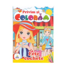 Privim si coloram FETE COCHETE. N*8528