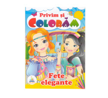 Privim si coloram FETE ELEGANTE. N*8559