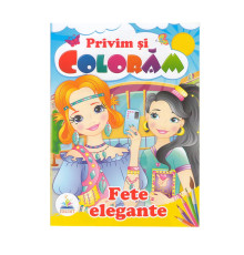 Privim si coloram FETE ELEGANTE. N*8559