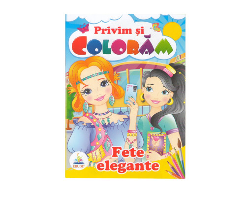 Privim si coloram FETE ELEGANTE. N*8559