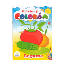 Privim si coloram LEGUME. N*3974