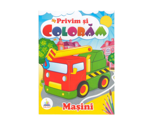 Privim si coloram MASINI. N*8498 Privim si coloram MASINI. N*8498