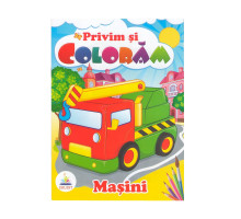 Privim si coloram MASINI. N*8498 Privim si coloram MASINI. N*8498