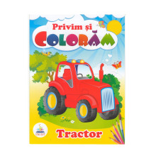 72699 Privim si coloram TRACTOR. N*4025