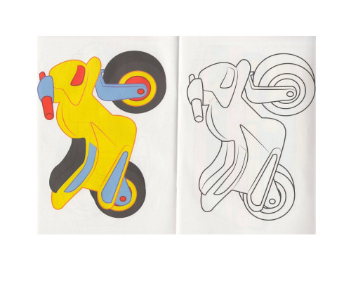 Privim si coloram TRANSPORT UTIL. N*8504