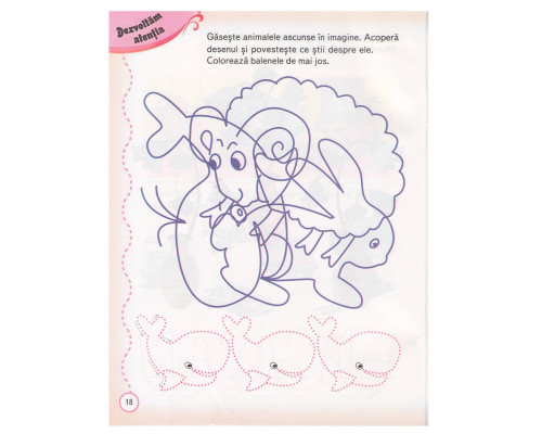 Activitati distractive pentru prescolari. 3+ N*4694