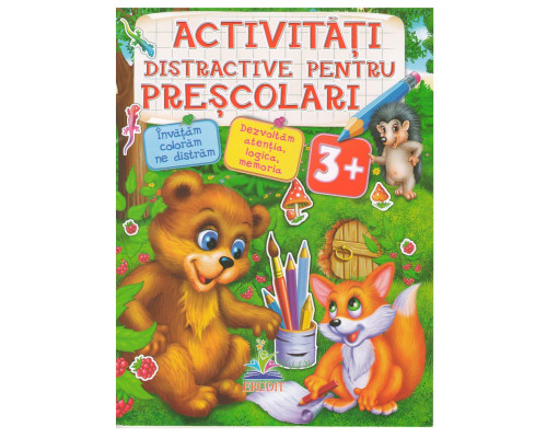 Activitati distractive pentru prescolari. 3+ N*4694