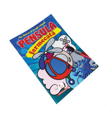 Pensula fermecata. Helicopter N*3608 (16,5X23,5)