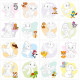 Раскраска 200х200мм, 16л, "Funny Animals" 22360 (20)