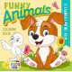 Раскраска 200х200мм, 16л, "Funny Animals" 22360 (20)