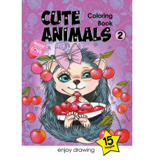 72460 Раскраска A4, 16л, "Cute Animals 2" 22147 (20)