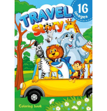 72467 Carte de colorat A4, 16file, "Travel Story" 22154 (20)